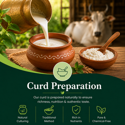 Curd preparation
