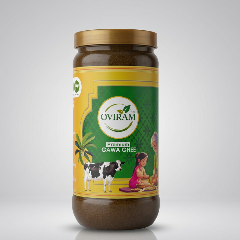 Oviram Pure Cow GAWA Ghee – 1000 GM